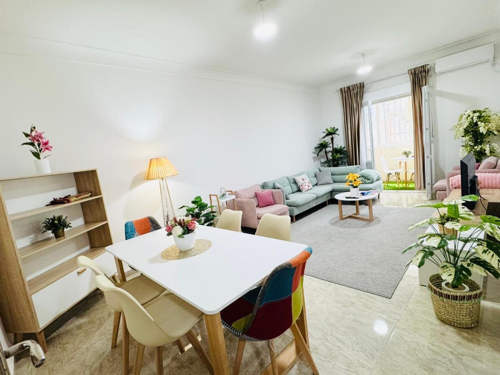 Appartement F5 Spacieux Equipe Haut Standing Mahelma Alger ภายนอก รูปภาพ